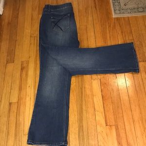 Lane Bryant Stretch Bootcut Jeans w/ Tummy Control